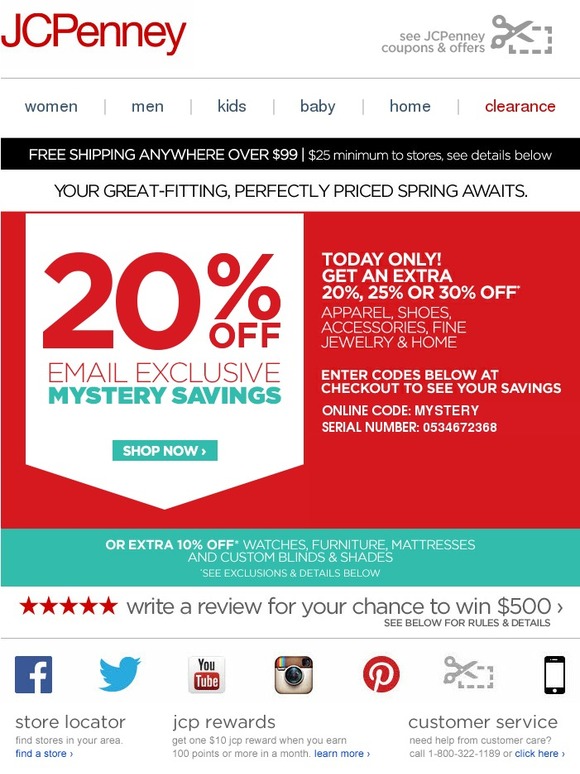 Jcpenney Reward Code And Serial Number